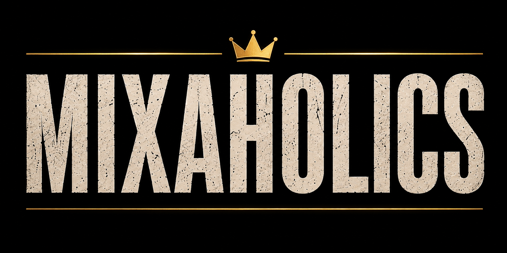 Mixaholics wordmark logo